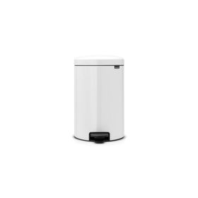 Brabantia Newicon 12 lt Beyaz Pedallı Çöp Kutusu