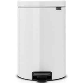 Brabantia Newicon 12 lt Beyaz Pedallı Çöp Kutusu