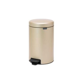 Brabantia Newicon 12 lt Pedallı Şampanya Çöp Kutusu