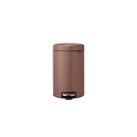 Brabantia Newicon 12 lt Pedallı Satin Taupe Çöp Kutusu
