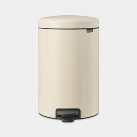 Brabantia Newicon 20 lt Pedallı Mat Bej Çöp Kutusu