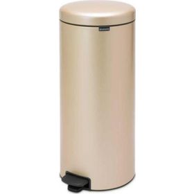 Brabantia Newicon 30 lt Pedallı Şampanya Çöp Kutusu