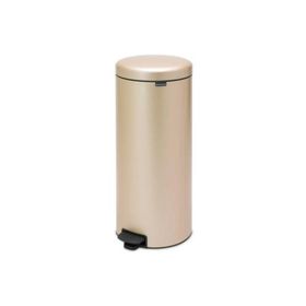 Brabantia Newicon 30 lt Pedallı Şampanya Çöp Kutusu