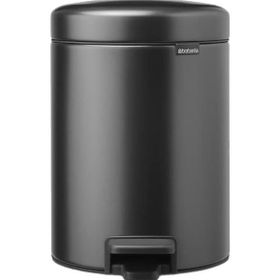 Brabantia Newicon 5 lt Pedallı Confident Grey Çöp Kutusu