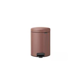 Brabantia Newicon 5 lt Pedallı Satin Taupe Çöp Kutusu