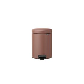Brabantia Newicon 5 lt Pedallı Satin Taupe Çöp Kutusu