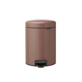 Brabantia Newicon 5 lt Pedallı Satin Taupe Çöp Kutusu
