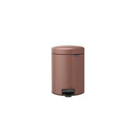 Brabantia Newicon 5 lt Pedallı Satin Taupe Çöp Kutusu