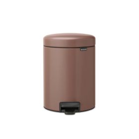 Brabantia Newicon 5 lt Pedallı Satin Taupe Çöp Kutusu