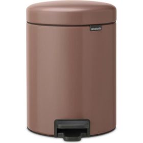 Brabantia Newicon 5 lt Pedallı Satin Taupe Çöp Kutusu