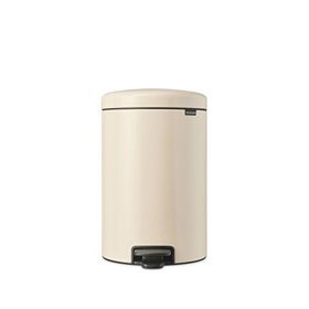 Brabantia Newicon Çelik Pedallı 20 lt Bej Banyo Çöp Kovası