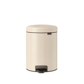 Brabantia Newicon Çelik Pedallı 5 lt Bej Banyo Çöp Kovası