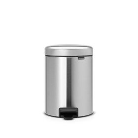 Brabantia Newicon Çelik Pedallı Gri 5 lt Banyo Çöp Kovası