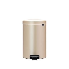 Brabantia Newicon Champagne 20 lt Çelik Pedallı Çöp Kovası