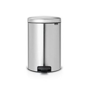 Brabantia Newicon Fpp Mat Çelik Pedallı 20 lt Çöp Kutusu