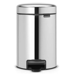 Brabantia Newicon Fpp Mat Steel 3 lt Pedallı Çöp Kutusu