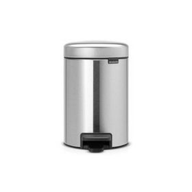 Brabantia Newicon Fpp Mat Steel 3 lt Pedallı Çöp Kutusu
