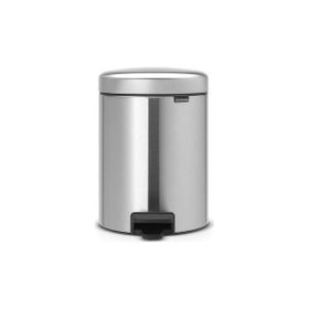 Brabantia Newicon Fpp Mat Steel 5 lt Pedallı Çöp Kutusu