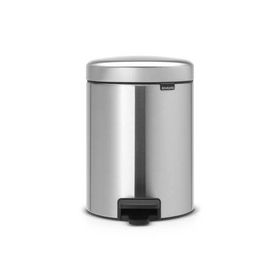 Brabantia Newicon Fpp Mat Steel 5 lt Pedallı Çöp Kutusu