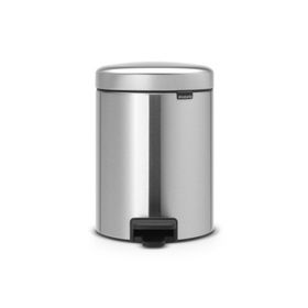 Brabantia Newicon Fpp Mat Steel 5 lt Pedallı Çöp Kutusu