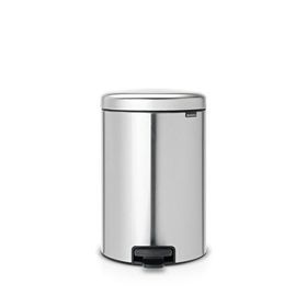 Brabantia Newicon Fpp Matt Steel Pedallı 20 lt Gri Mutfak Çöp Kovası