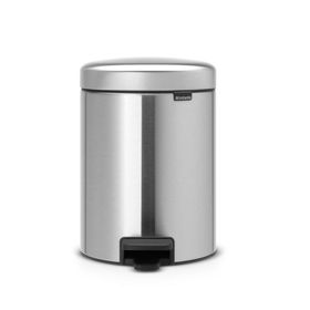 Brabantia Newicon Matt Steel Pedallı 12 lt Çöp Kutusu