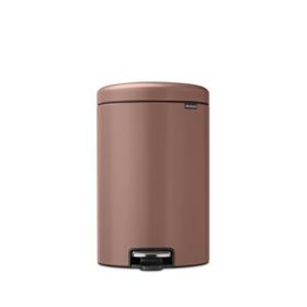 Brabantia Newicon Satin Taupe Pedallı Çelik 20 lt Kahverengi Mutfak Çöp Kovası
