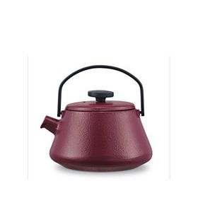 Brabantia T-time Aubergine Red Demir Döküm Demlik