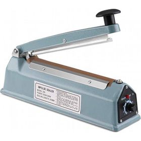 Brader 40 cm Mavi Metal Kasa Poşet Ağzı Yapıştırma Kapama Makinesi+Yedek Tel ve Teflon Hediyeli