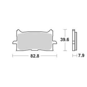 Braking Honda Cbr 650 F Ön Sinterli Fren Balatası