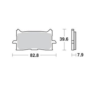 Braking Honda Cbr 650 F Ön Sinterli Fren Balatası