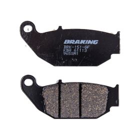 Braking Honda Crf 250 Rally Arka Yarı Metalik Fren Balatası