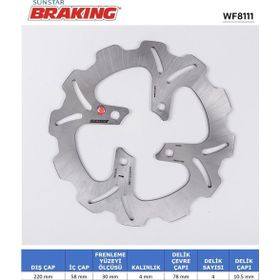 Braking Honda PCX 125-150 Dalgalı Honda PCX 150 cc Ön 2013-2018 Ön Fren Diski