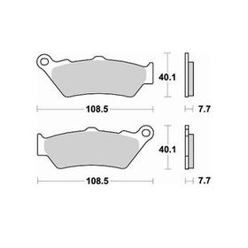 Braking Husqvarna 701 Enduro Ön Sinterli Fren Balatası