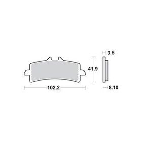 Braking Sinterli Suzuki Gsx-R 1000 Ön Fren Balatası