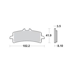 Braking Sinterli Suzuki Gsx-S 1000 Ön Fren Balatası