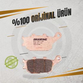 Braking Suzuki GSX F 650 2008-2014 Sinterli Arka Fren Balatası