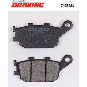 Braking Yarı Metalik Suzuki Gsx F 650 Arka Fren Balatası