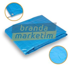 Branda Marketim 10x10 mt Mavi Ebatlı Çadır Branda