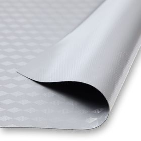 Branda Marketim Gri 3D Blockout PVC Pergola Branda Kumaşı