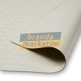Branda Marketim Krem 3D Blockout PVC Pergola Branda Kumaşı