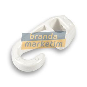 Branda Marketim Plastik Beyaz 10 Adet Lastik Kancası