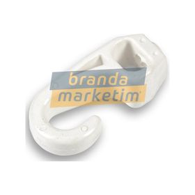 Branda Marketim Plastik Beyaz 10 Adet Lastik Kancası