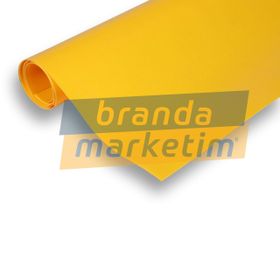 Branda Marketim Polyester 440 gr mt2 Sarı 140 cm Branda Kumaşı