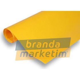 Branda Marketim Polyester 440 gr mt2 Sarı 140 cm Branda Kumaşı