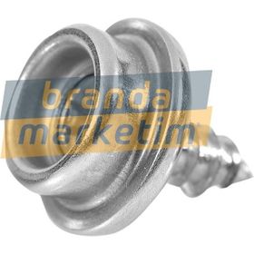 Branda Marketim Tekne Brandası 10 mm 10 Adet Çıtçıt Vidası