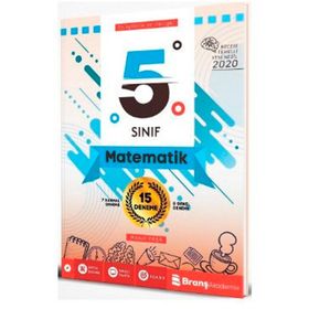 Branş Akademi Yayınları 5. Sınıf Matematik Beceri Temelli 15 Deneme