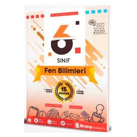 Branş Akademi Yayınları 6. Sınıf Fen Bilimleri Beceri Temelli 15 Deneme