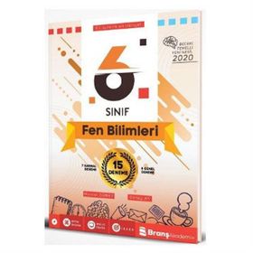 Branş Akademi Yayınları 6. Sınıf Fen Bilimleri Beceri Temelli 15 Deneme