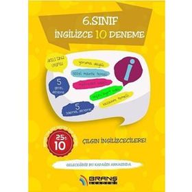 Branş Akademi Yayınları 6. Sınıf İngilizce 10 Deneme